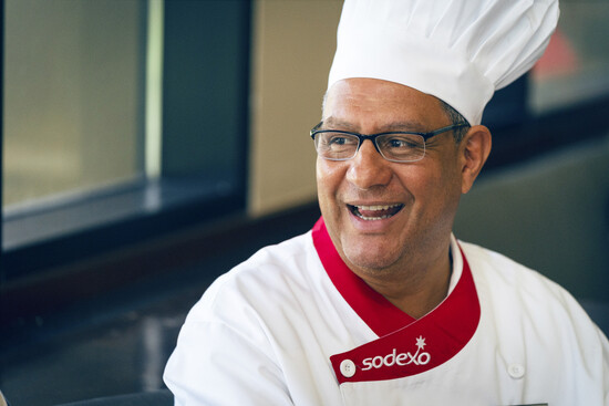 Photo d&#039;un chef Sodexo