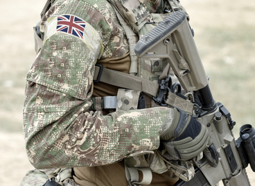 british army uniform detail