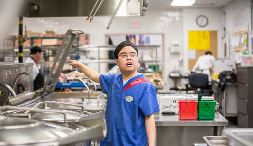Kitchen-skilled!