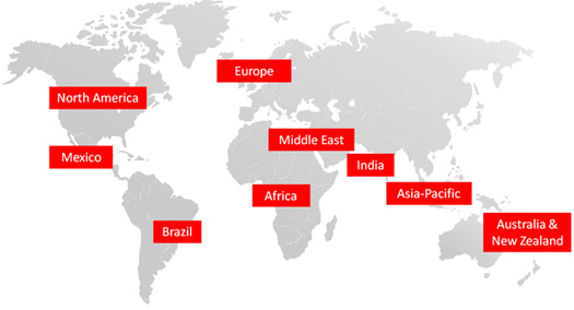 Oil & Gas map