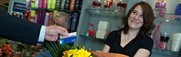 buying flowers with Sodexo card