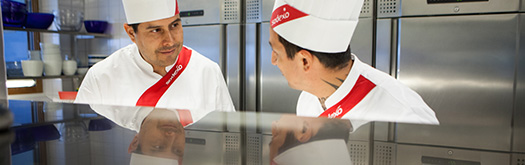 chefs in kitchen