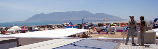 Dakar Rally camp