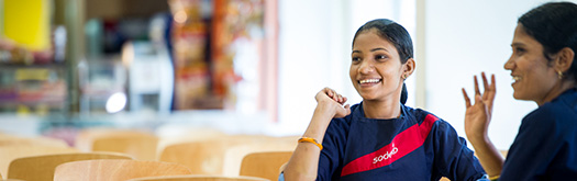 Indian kitchen staff