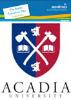 Management Environnemental à ACADIA (PDF, 1 Mo)