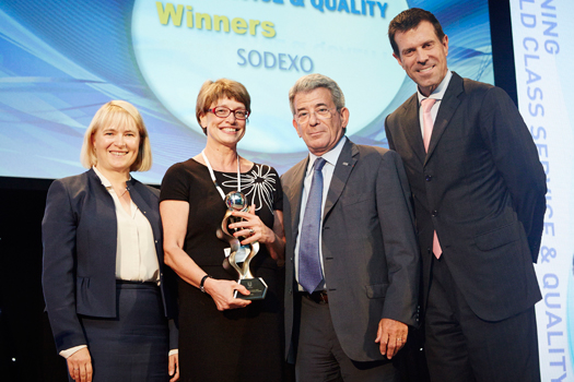 Sodexo Unilever Partner to Win Award 2014