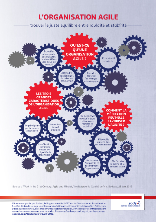 Infographie: L'organisation agile