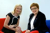 Julie Ennis and Margot Slattery
