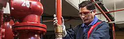 boiling room repair worker