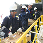Mobilization of newbuilds in shipyards
