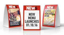 Sodexo new menu for military sites