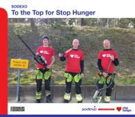 Sodexo - To the Top for Stop Hunger